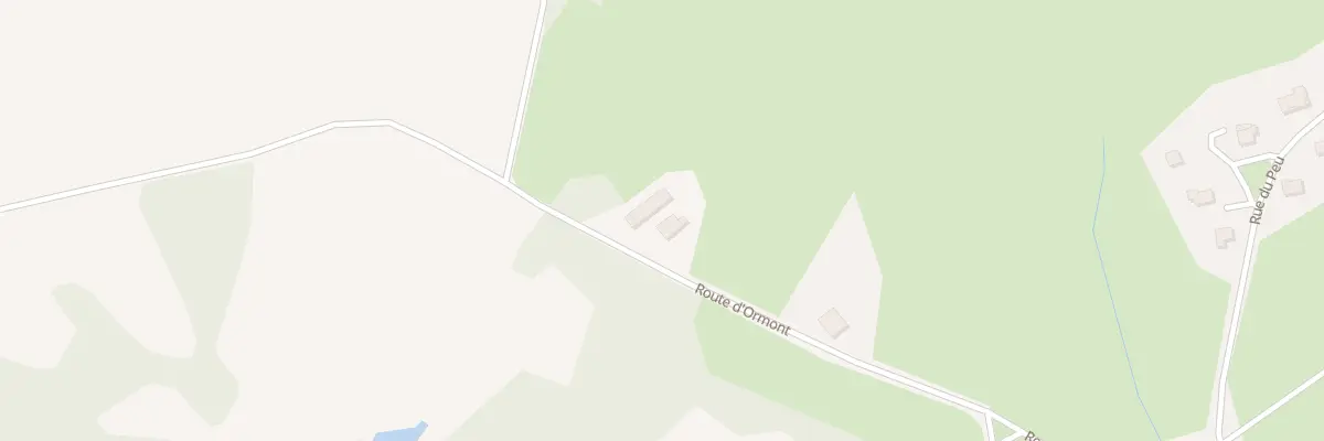 Plan du 6 Rte d’Ormont à Laviron