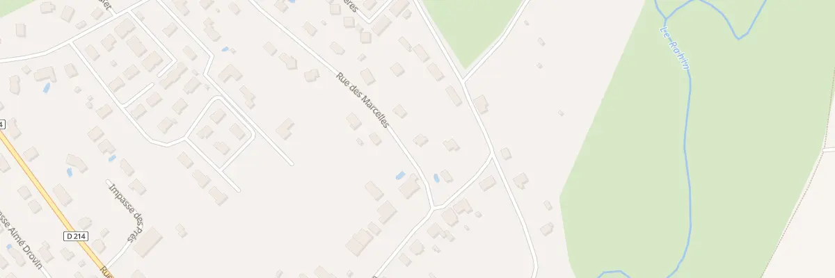 Plan du 2 Rue des Marcelles à Roye