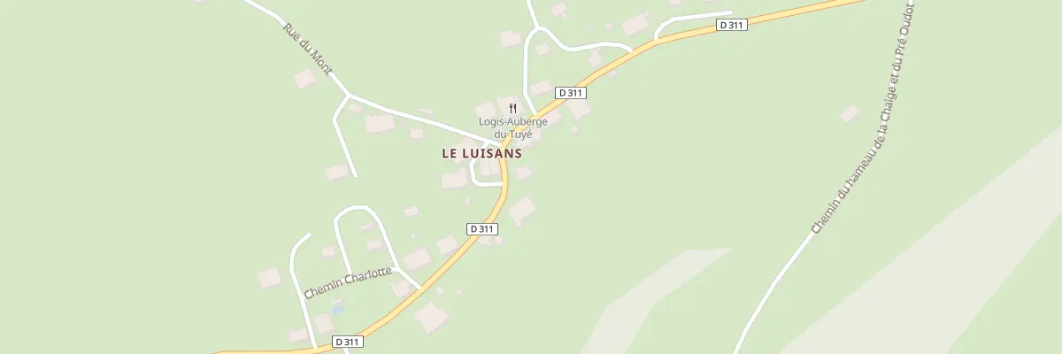 Plan du 11 Rue Saint Claude à Fournets-Luisans