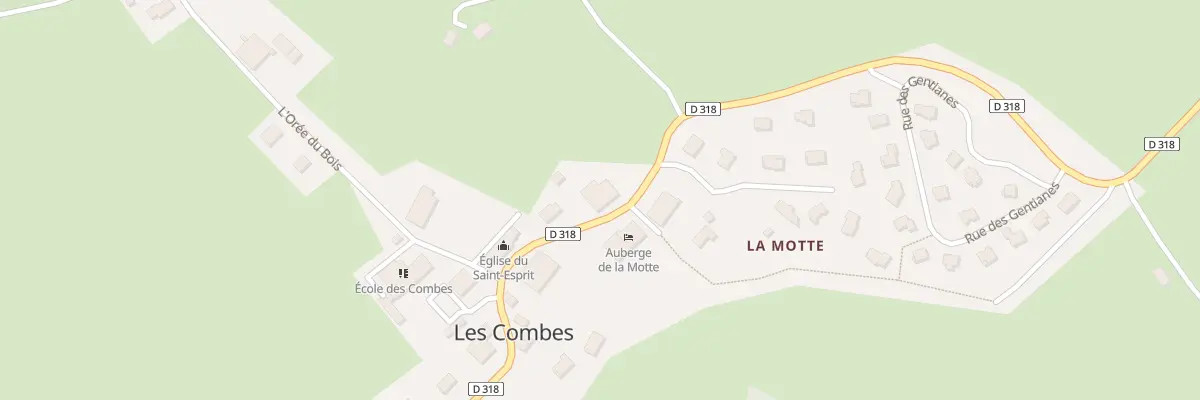Plan du 3 Rue du 8 Mai aux Combes
