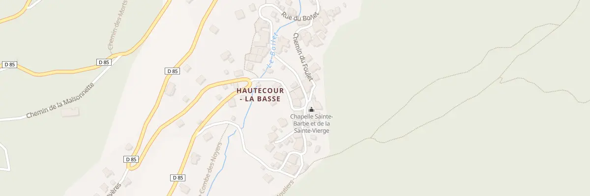 Plan du 71 Rue du Boilet à Hautecour