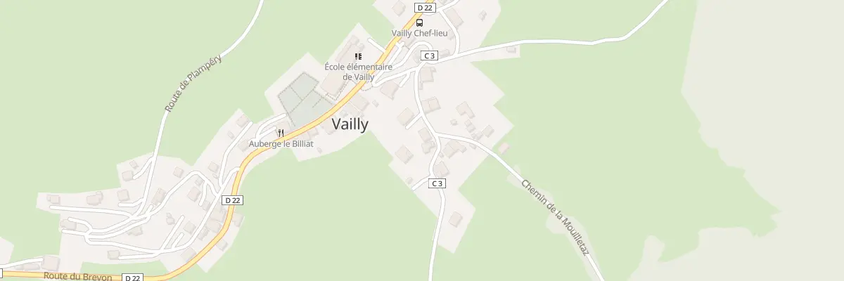 Plan du 190 Rte des Aix à Vailly