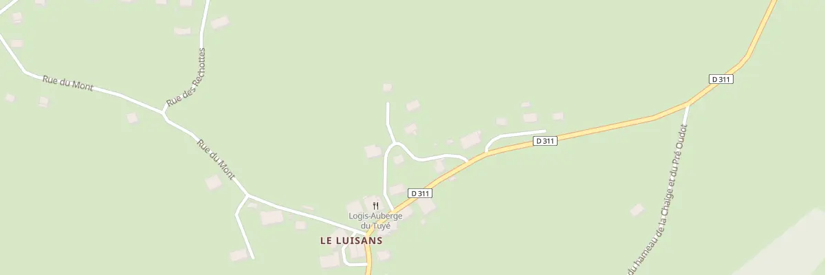 Plan du 2 Rue de l’Ecole à Fournets-Luisans