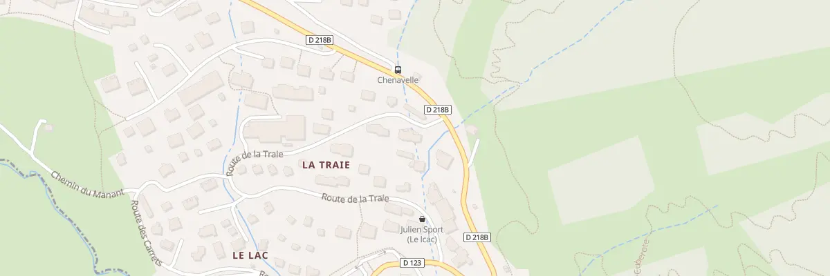 Plan du 27 Rte de la Traie à Hauteluce