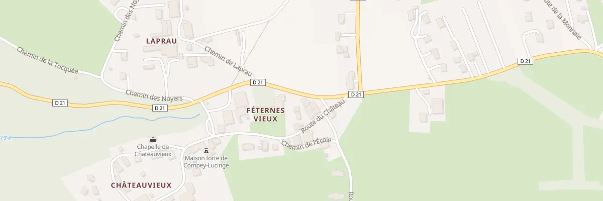 Plan du 180 Rte du Plan Fayet à Féternes