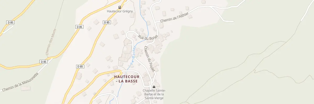 Plan du 17A Che du Foulet à Hautecour
