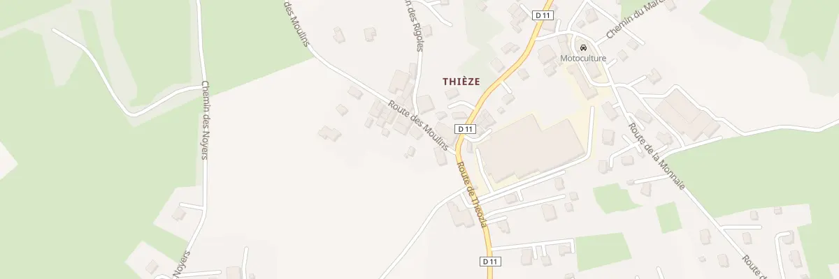 Plan de Thieze Dessous à Féternes