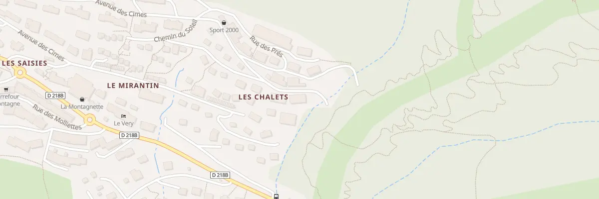 Plan du 5970 Res Chantoiseau à Hauteluce