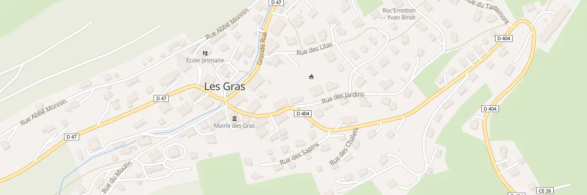 Plan du 5A Rue de l’Helvétie aux Gras