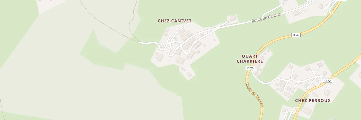 Plan du 108 Che de la Chaux à Vailly