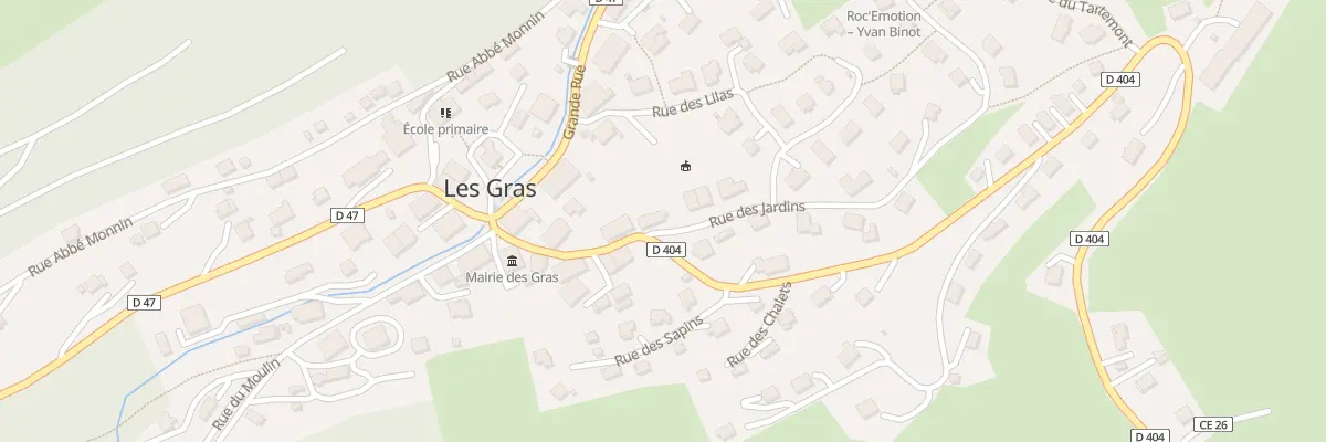 Plan du 5B Rue de l’Helvétie aux Gras