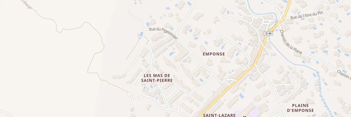 Plan du 6036 Le Pigeonnier au Plan-de-la-Tour