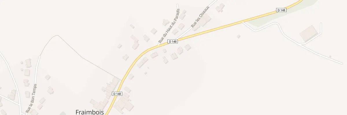 Plan du 3 Rue Grandjacquot à Fraimbois