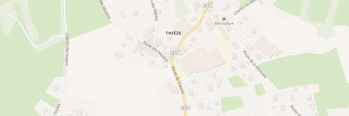 Plan du 310 Rte de Théozia à Féternes