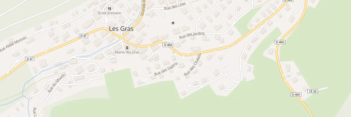 Plan du 2 Rue des Sapins aux Gras