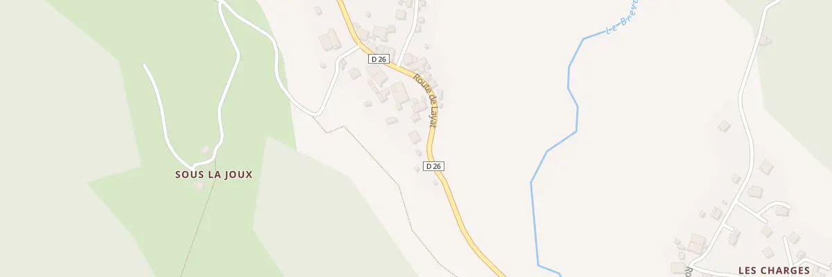 Plan du 2250 Rte de Layat à Vailly