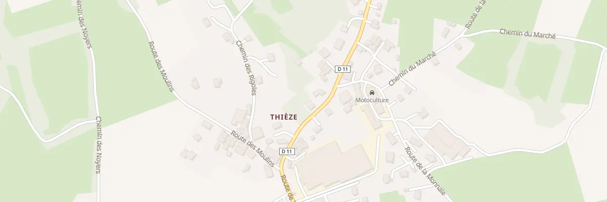 Plan du 403 Rte de Théozia à Féternes