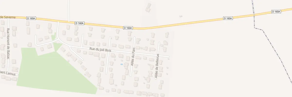 Plan du 25 Rue du Joli Bois à Chanteheux
