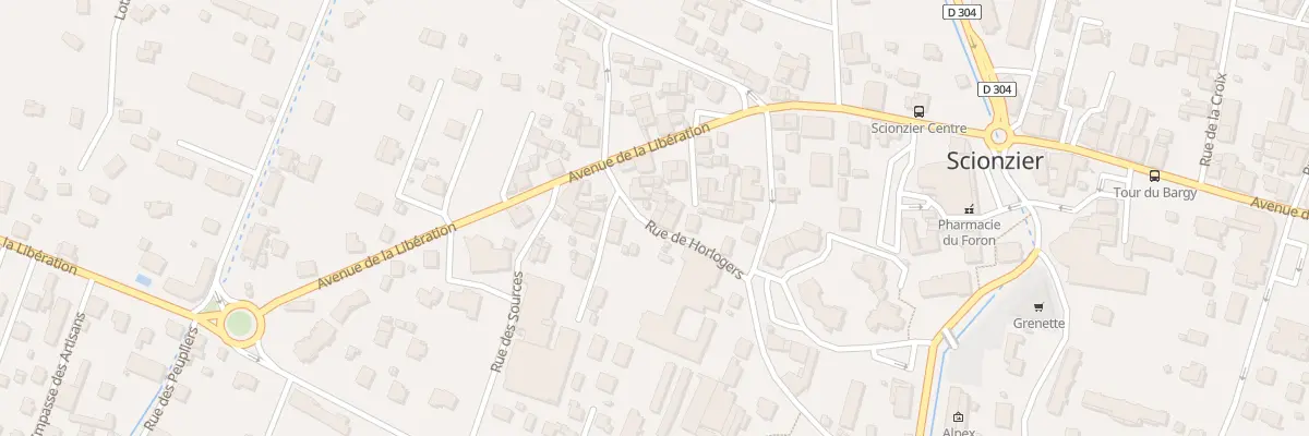 Plan du 7A Rue des Horlogers à Scionzier