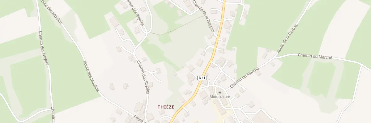 Plan du 473 Rte de Théozia à Féternes