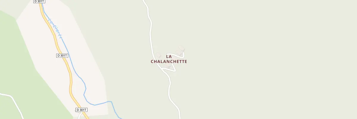 Plan du 5224 Chalanchette à Névache