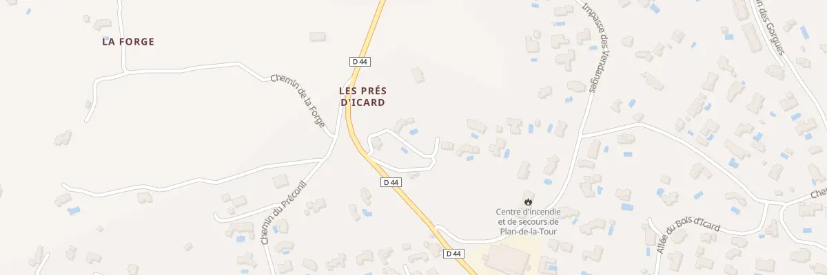 Plan du 5301 Pre d’Icard au Plan-de-la-Tour