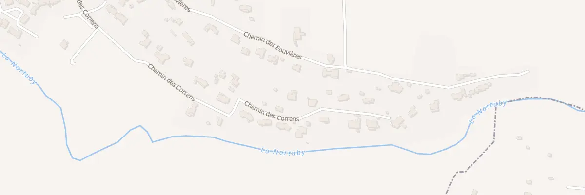 Plan du 610 Che des Courrens à La Motte