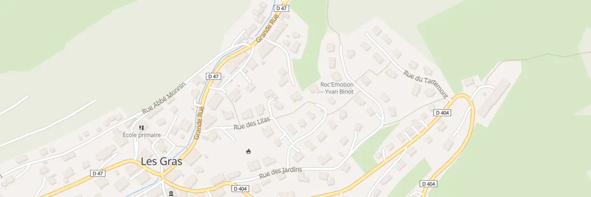 Plan du 16 Rue des Tilleuls aux Gras