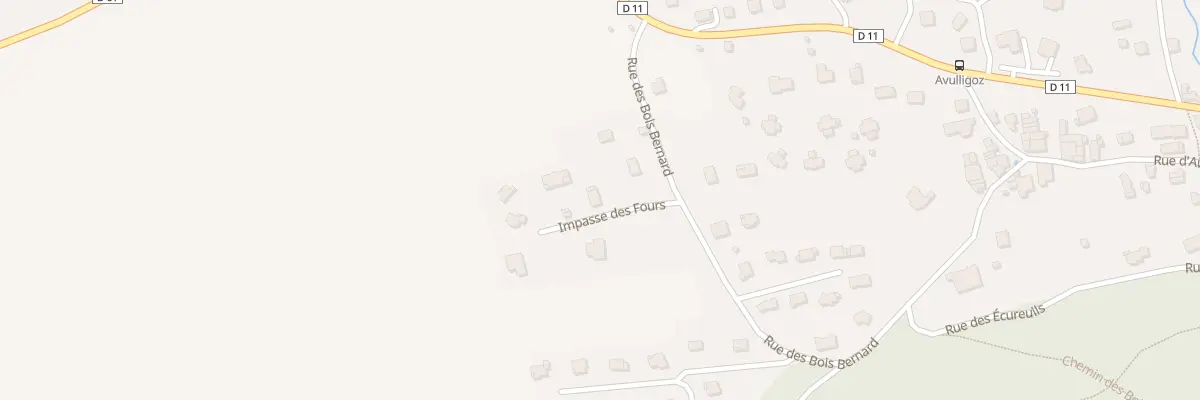 Plan du 50 Imp des Fours à Publier