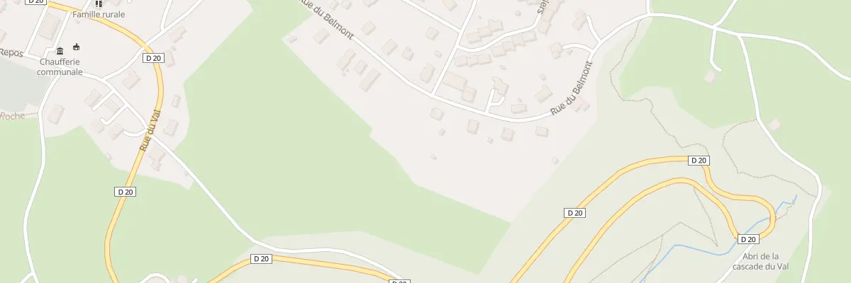 Plan du 24 Rue du Belmont à Pierrefontaine-les-Varans