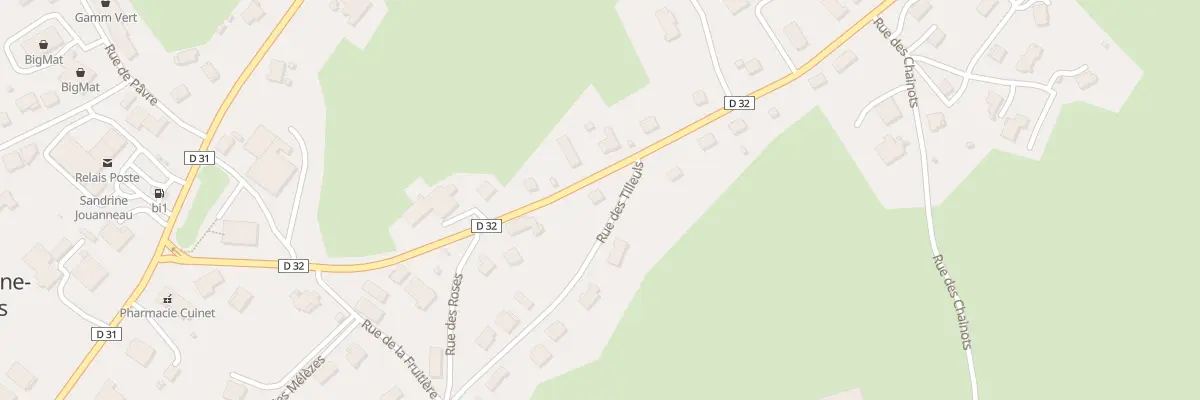 Plan du 10 Rue de Belleherbe à Surmont