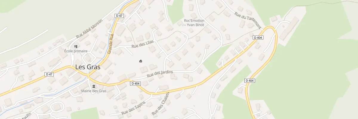 Plan du 4 Rue des Tilleuls aux Gras
