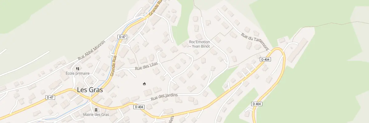 Plan du 5 Rue des Tilleuls aux Gras