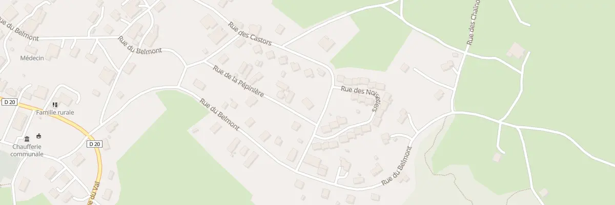 Plan du 3 Rue des Lilas à Pierrefontaine-les-Varans