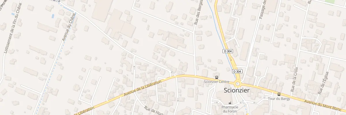 Plan du 5 Rue des Berges à Scionzier
