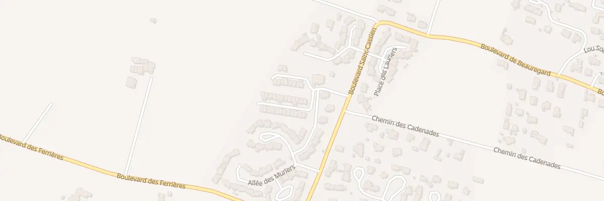 Plan du 235 Av de Saint - Cassien au Muy