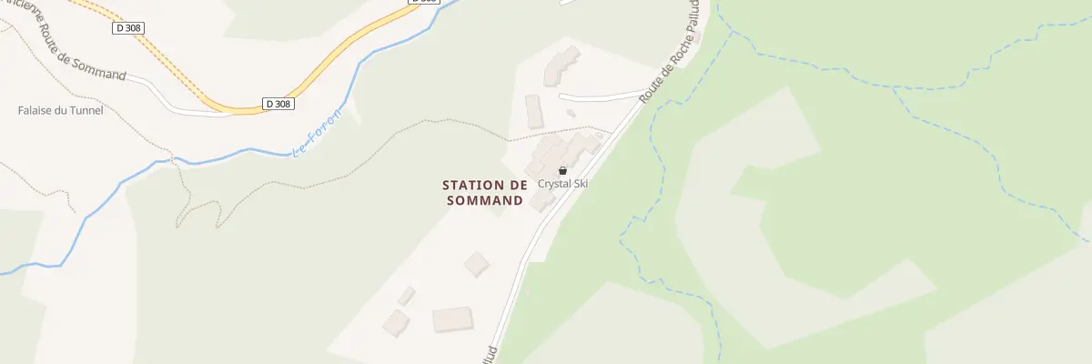 Plan du 290 Rte de Roche Pallud à Mieussy