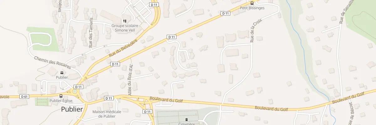 Plan du 240R Rue du Chablais à Publier