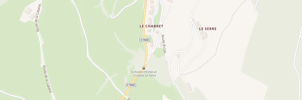 Plan du 65 Tra du Chabret à Saint-André-d’Embrun