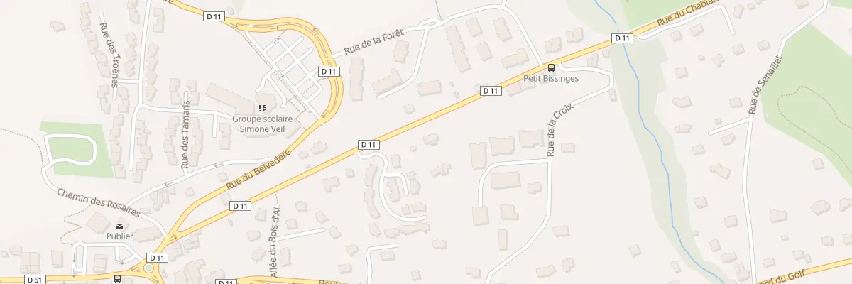 Plan du 296 Rue du Chablais à Publier