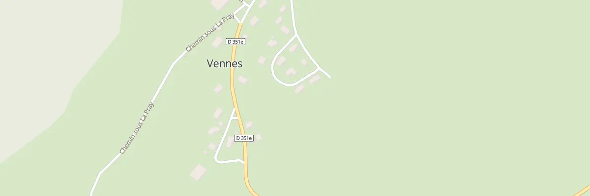 Plan du 12 Rue des Gentianes à Vennes
