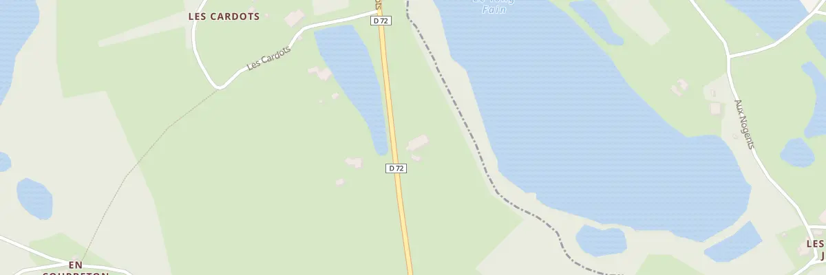Plan du 1 Les Cardots à La Lanterne-et-les-Armonts
