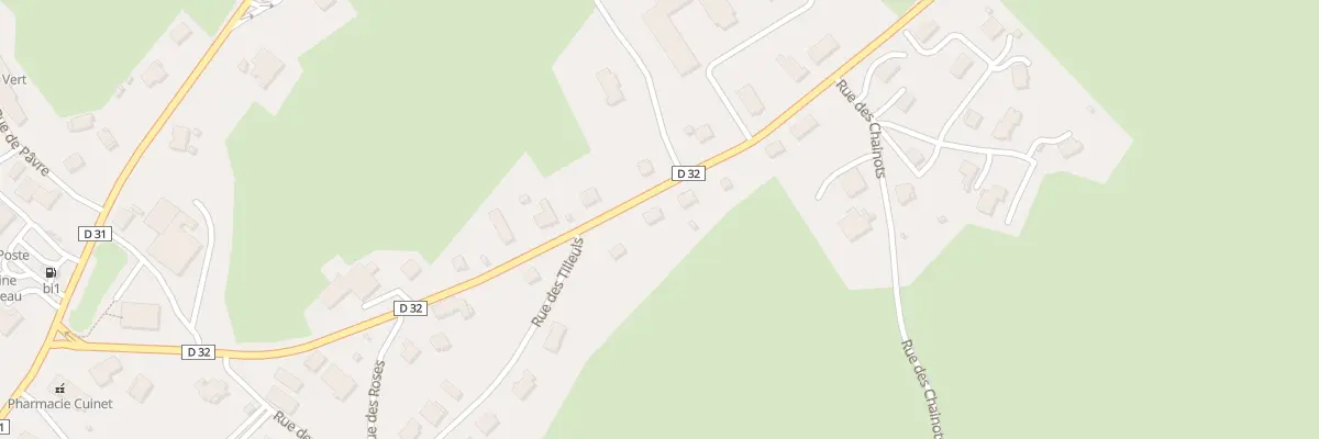 Plan du 14 Rue de Belleherbe à Pierrefontaine-les-Varans