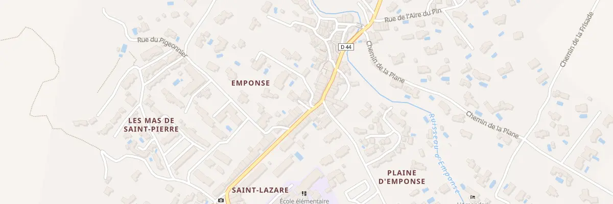 Plan du 35 Bd Mal Joffre au Plan-de-la-Tour