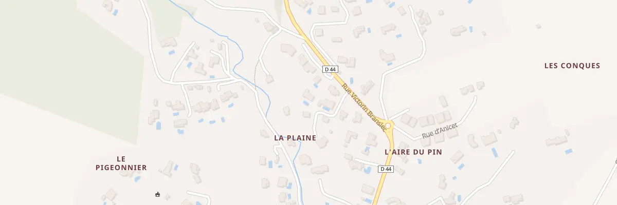 Plan du 305E Rte du Muy au Plan-de-la-Tour
