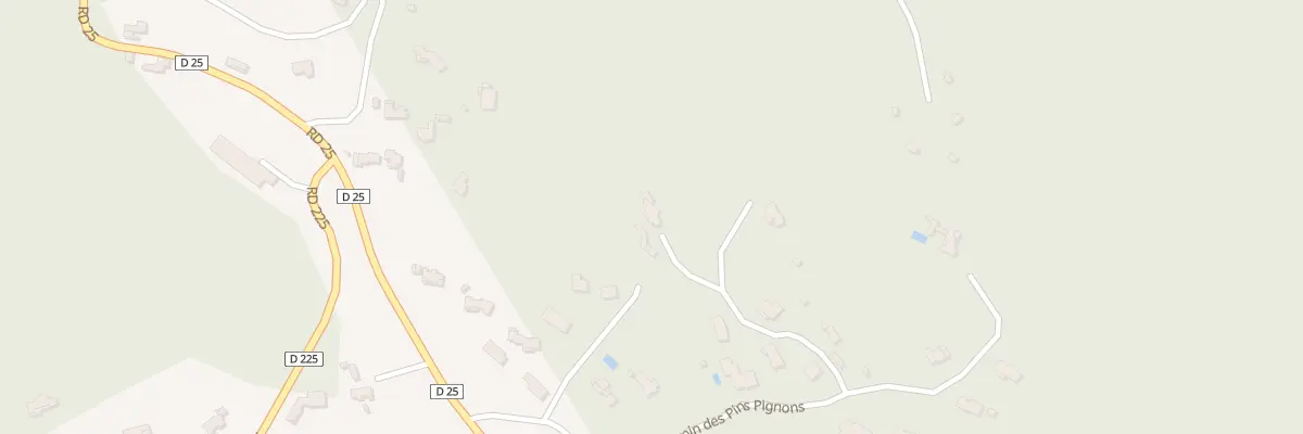 Plan du 229B Che des Pins Pignons à Callas