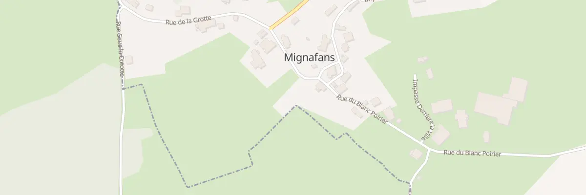 Plan du 1B Rue de la Grotte à Senargent-Mignafans