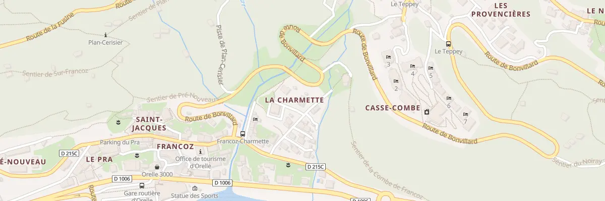 Plan du 5202 Charmette à Orelle