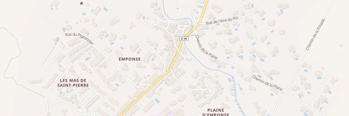 Plan du 11 Rue d’Emponse au Plan-de-la-Tour