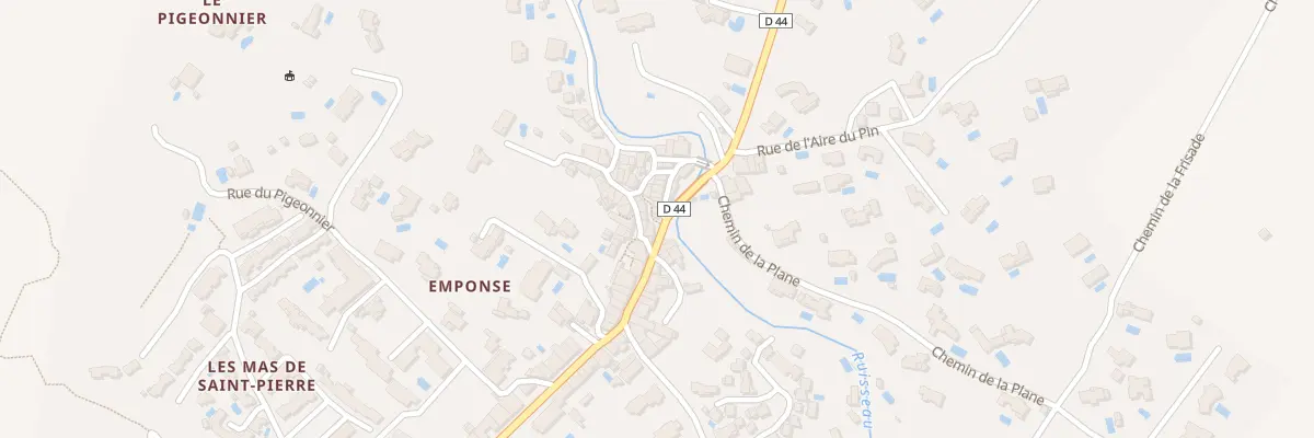 Plan du 29 Rue d’Emponse au Plan-de-la-Tour